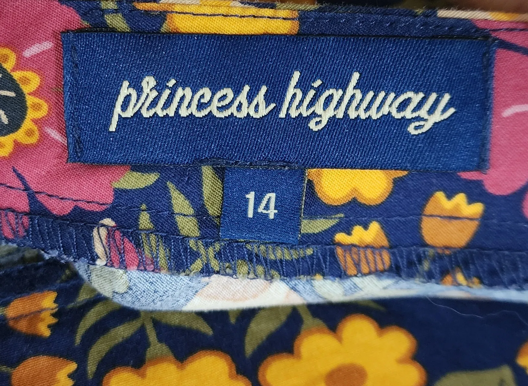 Princess Highway floral playsuit size 14