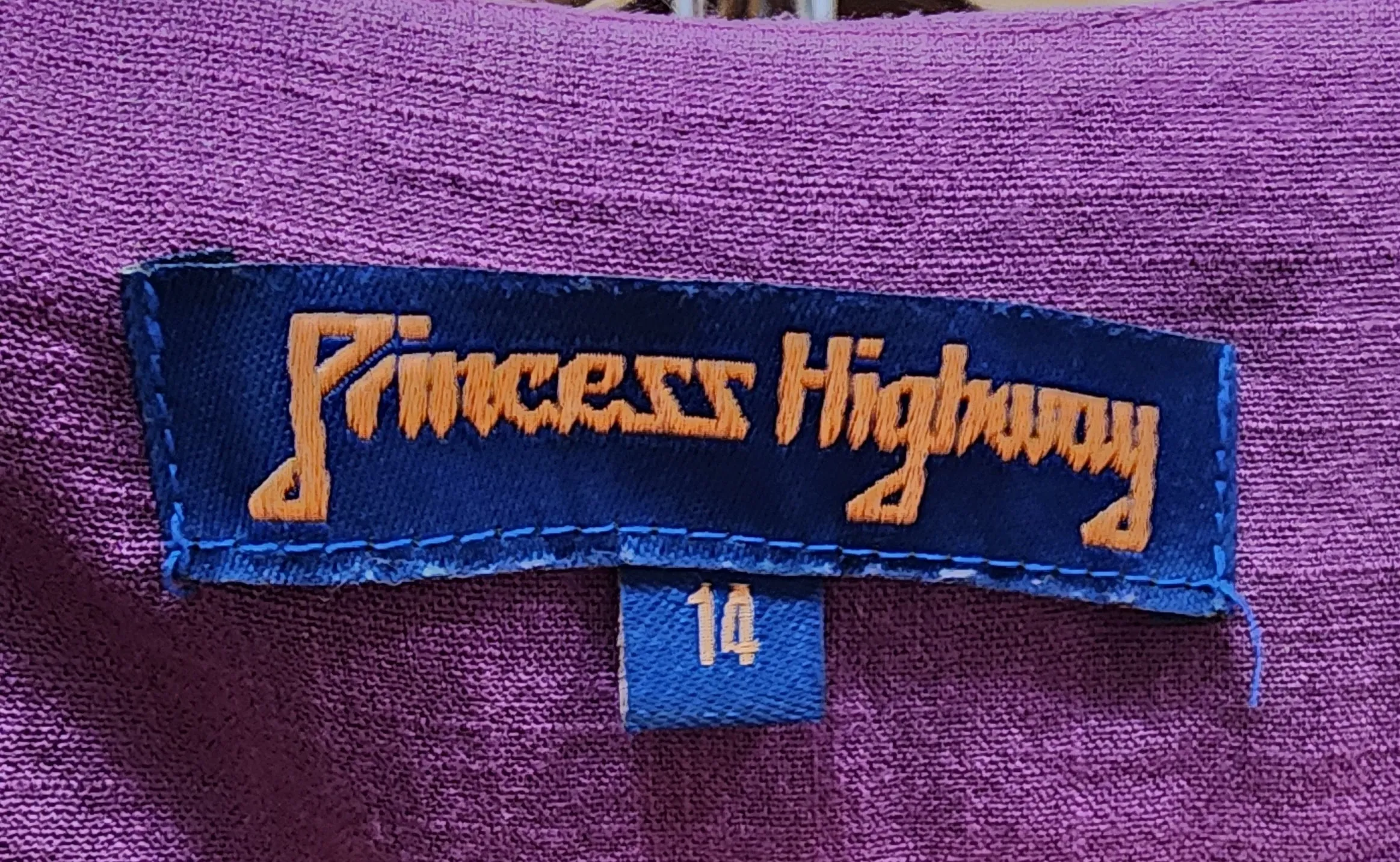 Princess Highway purple dress size 12