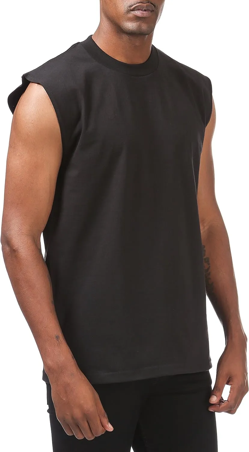 Pro Club Men's Heavyweight Sleeveless Muscle T-Shirt