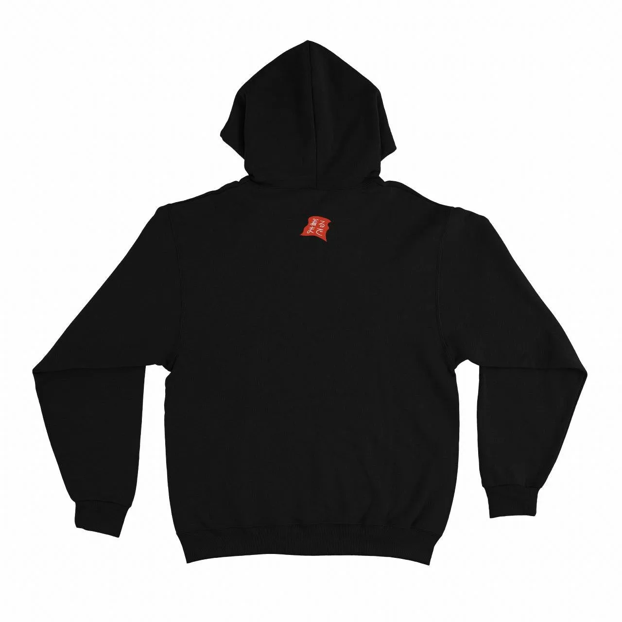 "Benevolent World" Basic Hoodie Black/White