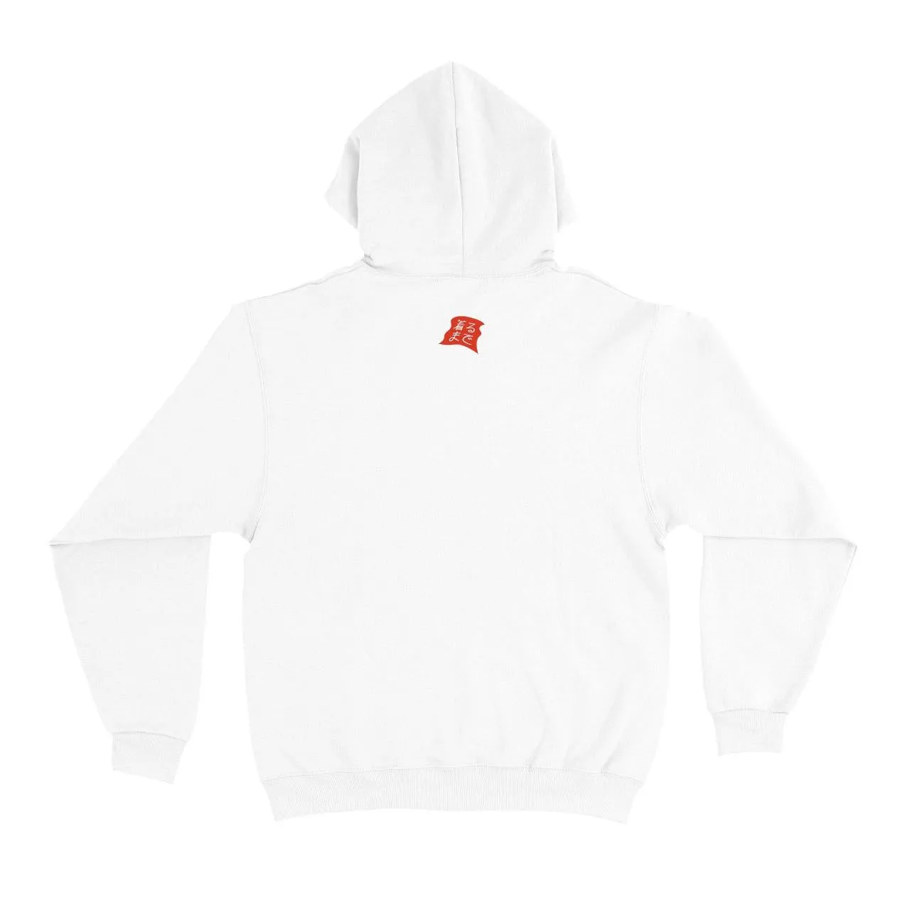 "Benevolent World" Basic Hoodie Black/White