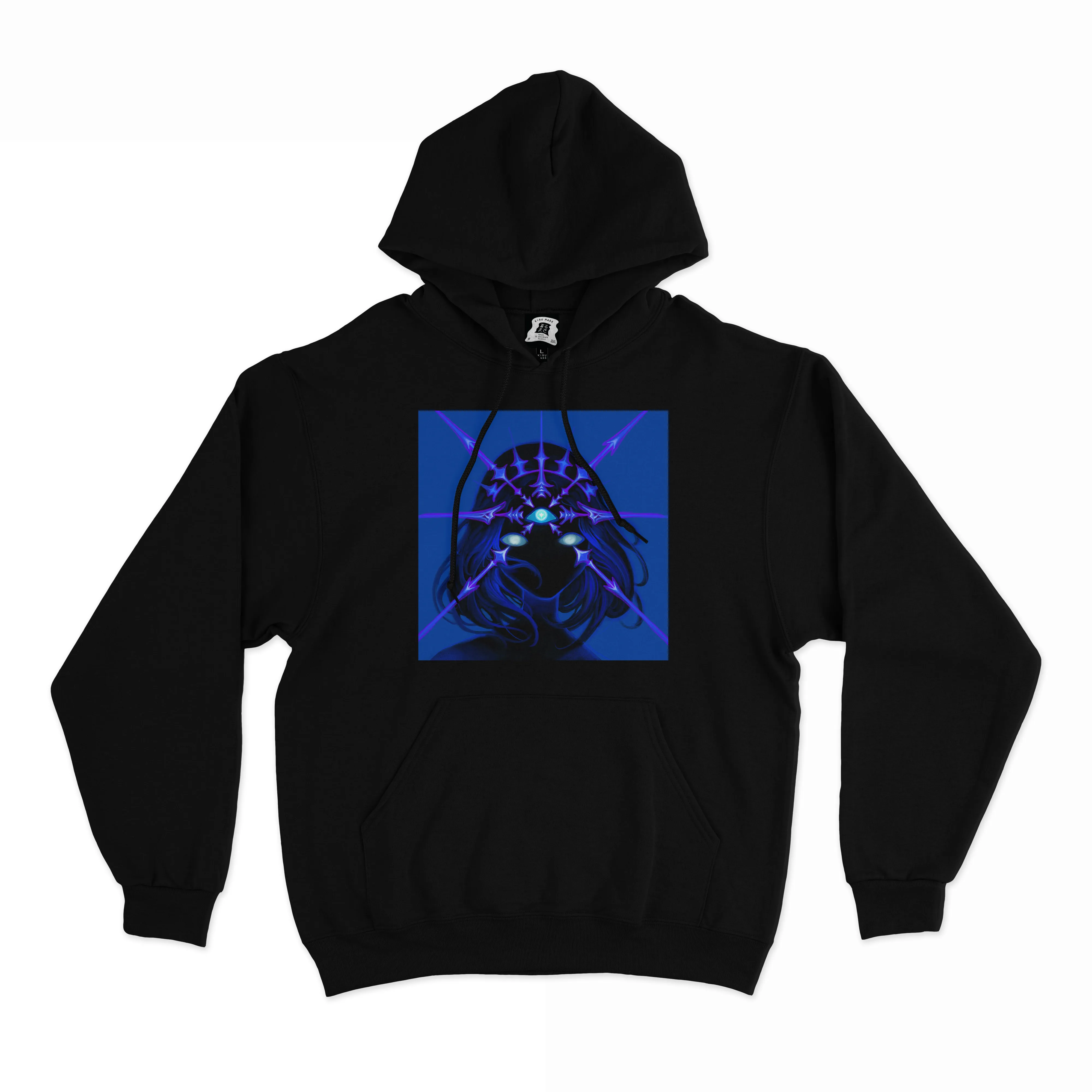 "Clarity" Basic Hoodie Black
