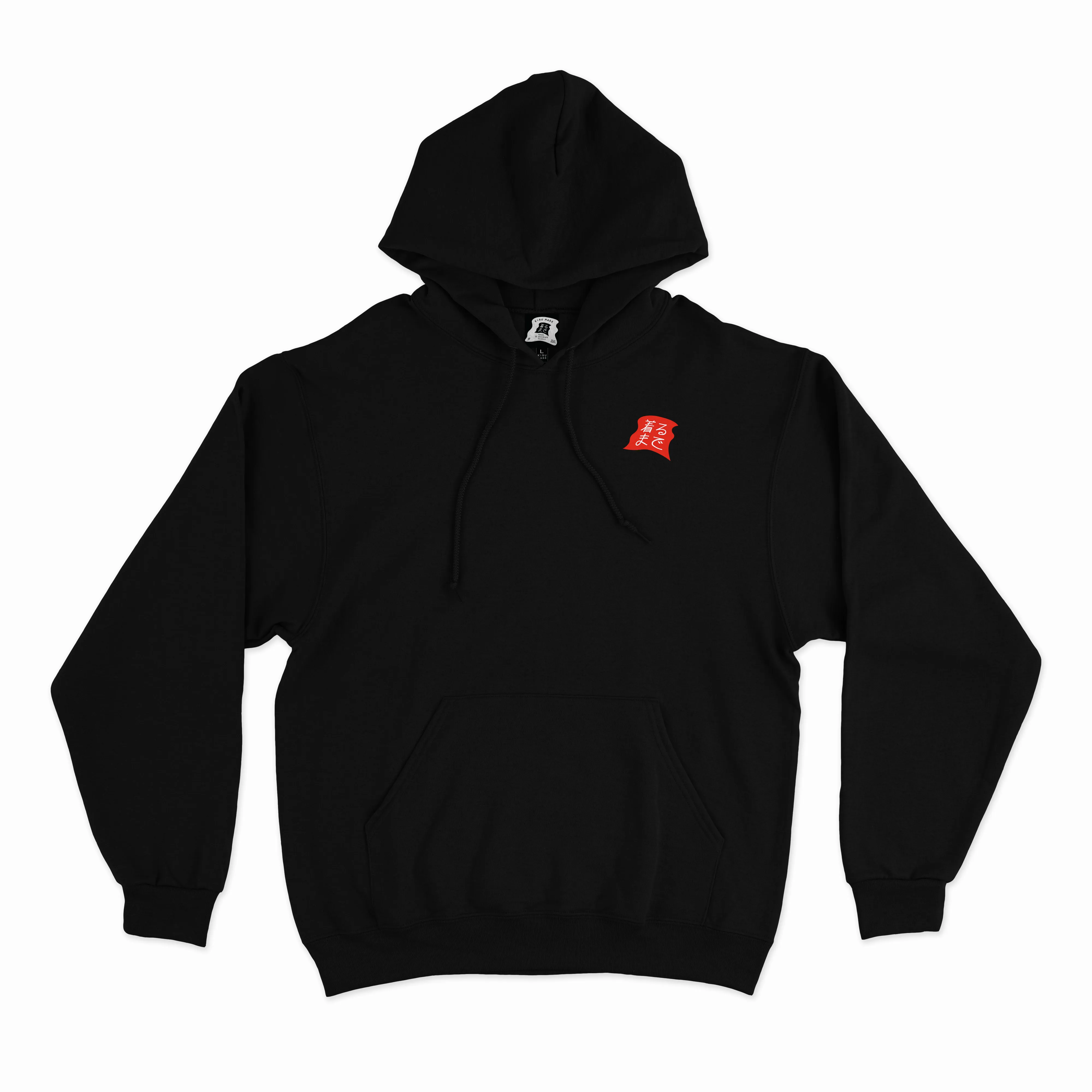 "TIGERA GIRL" Basic Hoodie Black