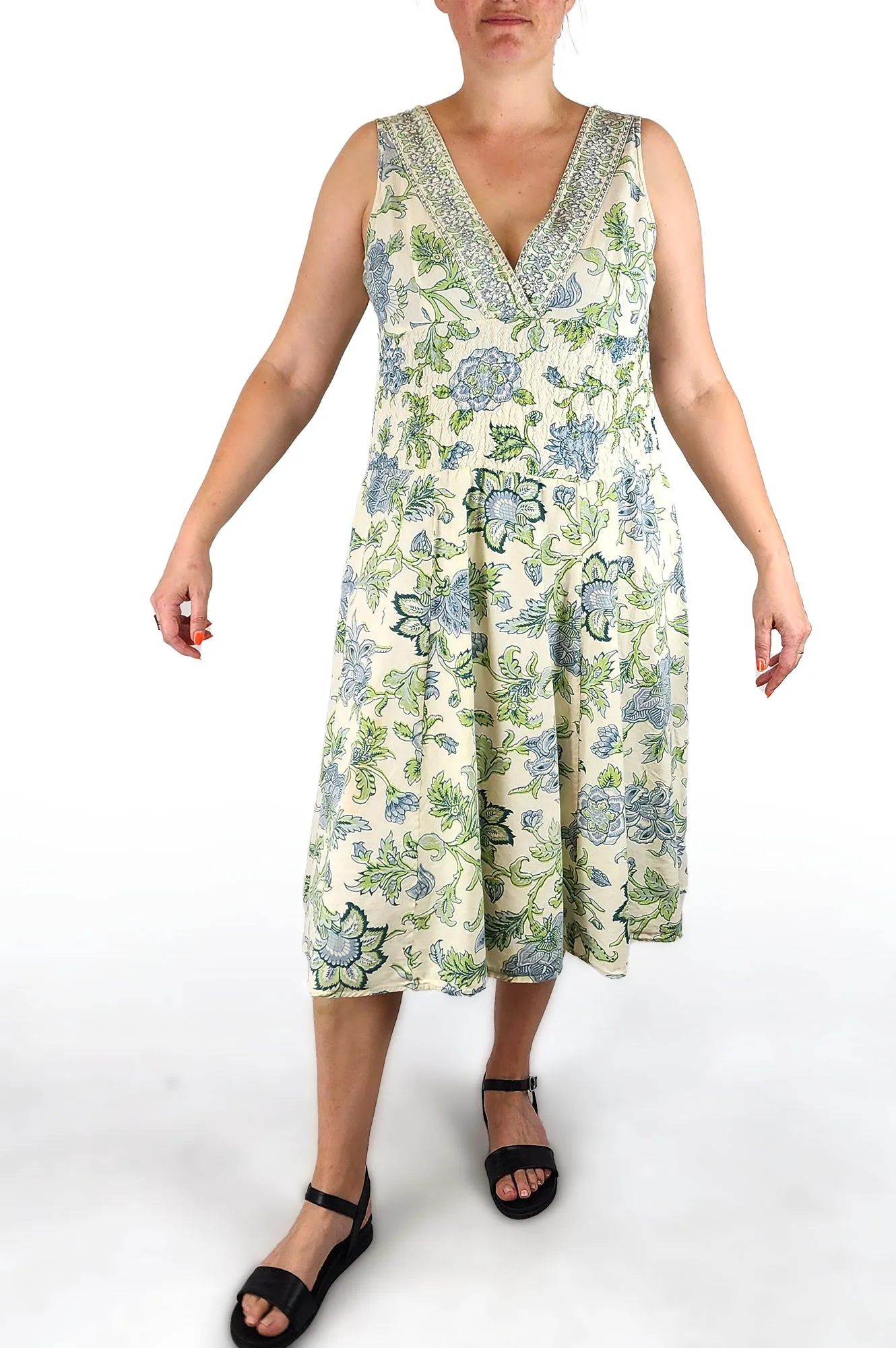 Rebecca Thompson cotton dress size 4, best fits 14-16