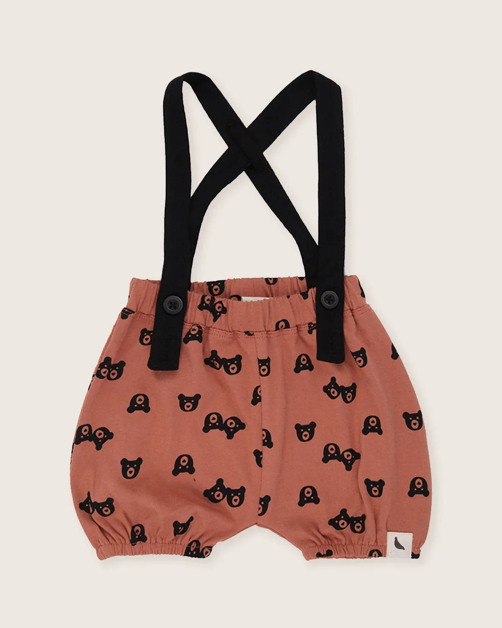 Red Bear Print Bracer Bloomers
