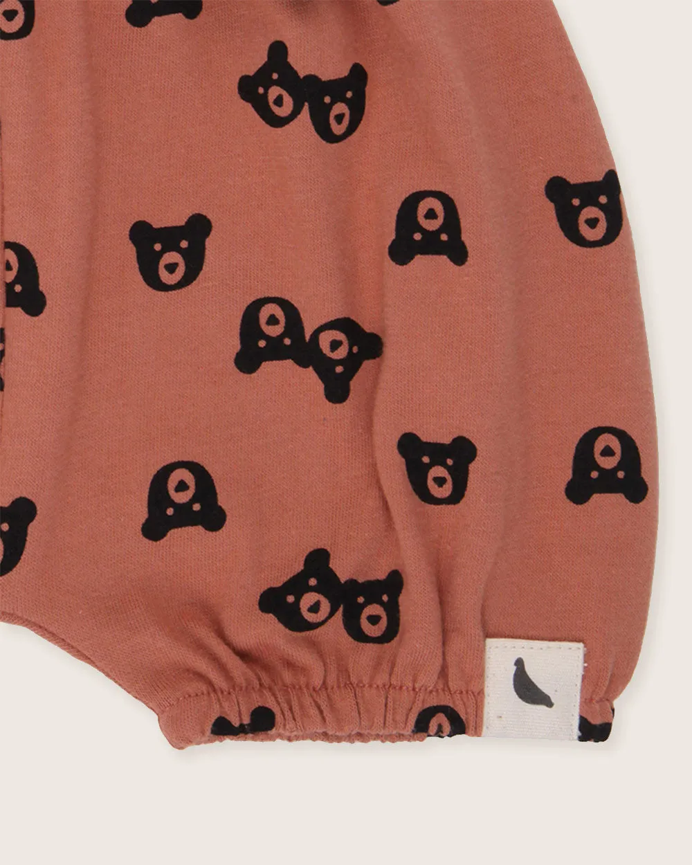 Red Bear Print Bracer Bloomers