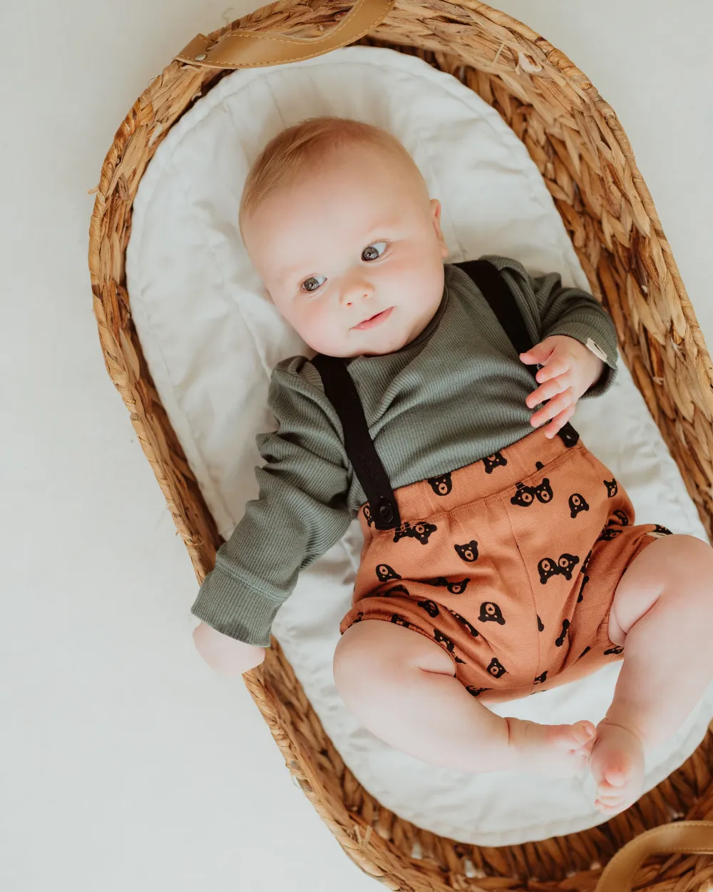 Red Bear Print Bracer Bloomers