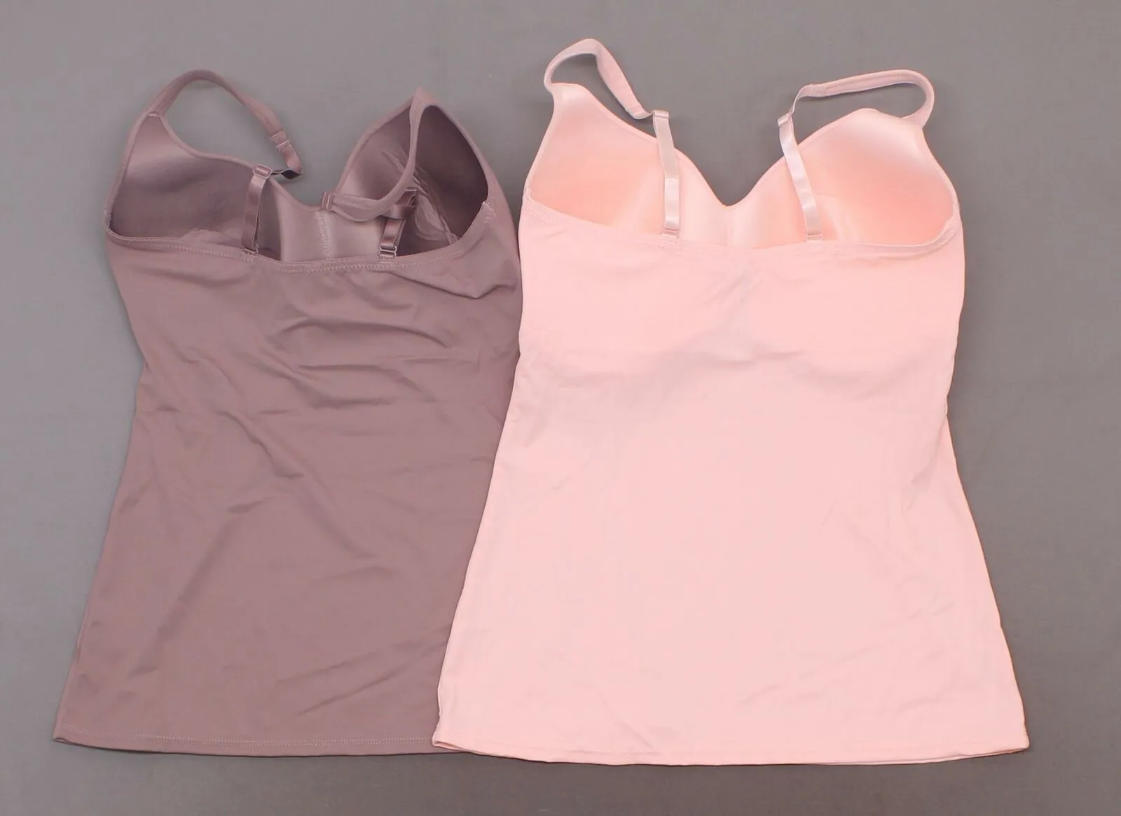 Rhonda Shear Plus Size 2 Pack Everyday Molded Cup Camisoles