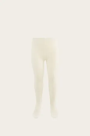 Ribbed Tight - Milk