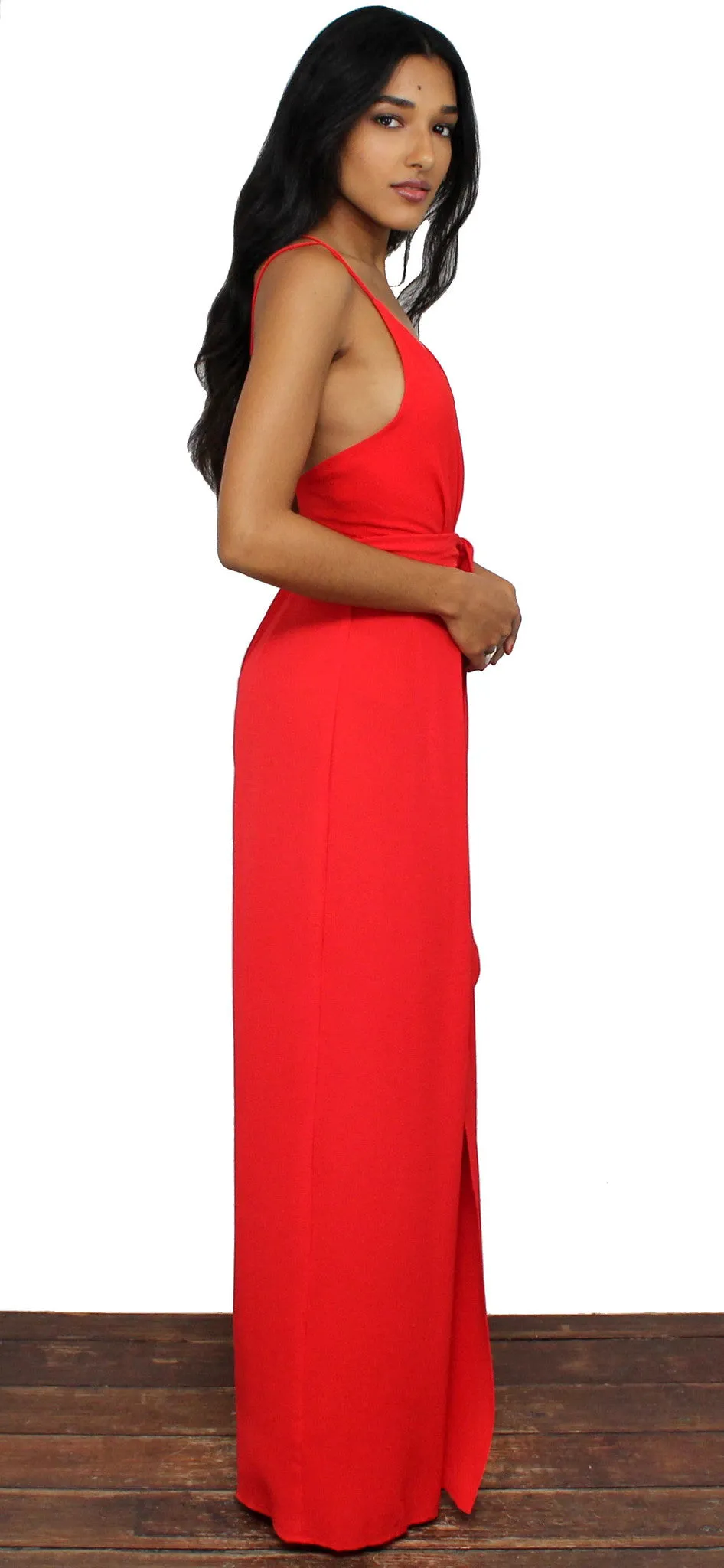 San Tropez Palazzo Red Jumpsuit