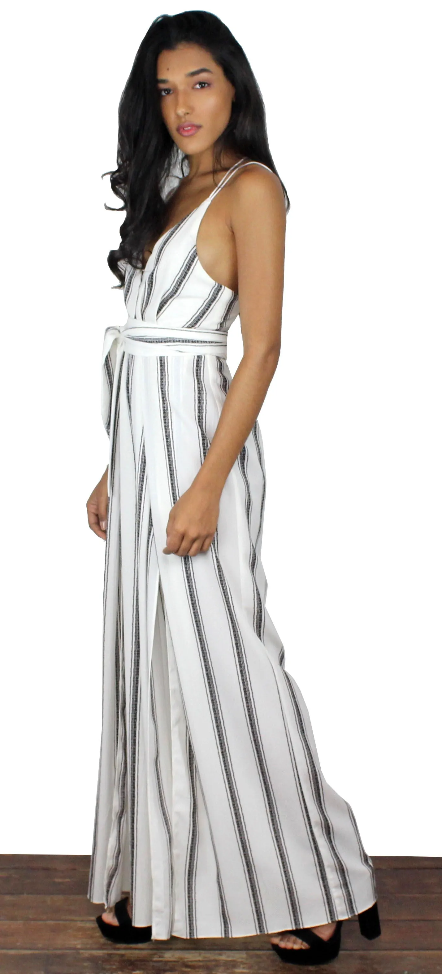 San Tropez Palazzo Stripes Jumpsuit