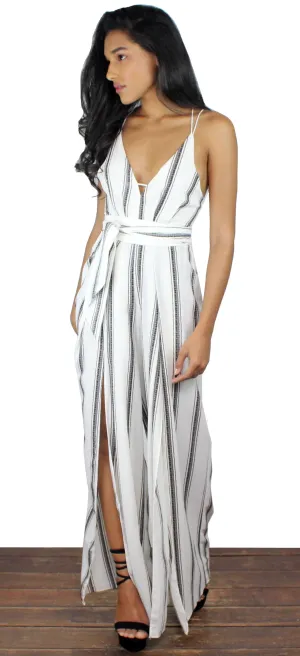 San Tropez Palazzo Stripes Jumpsuit