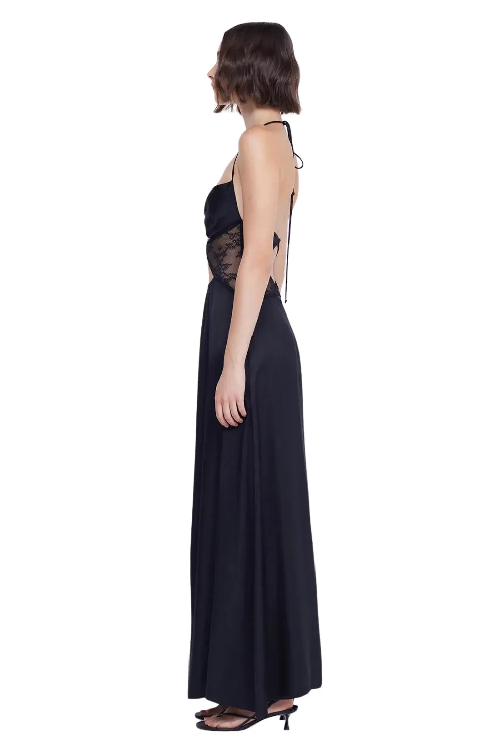 SANTAL HALTER MAXI DRESS