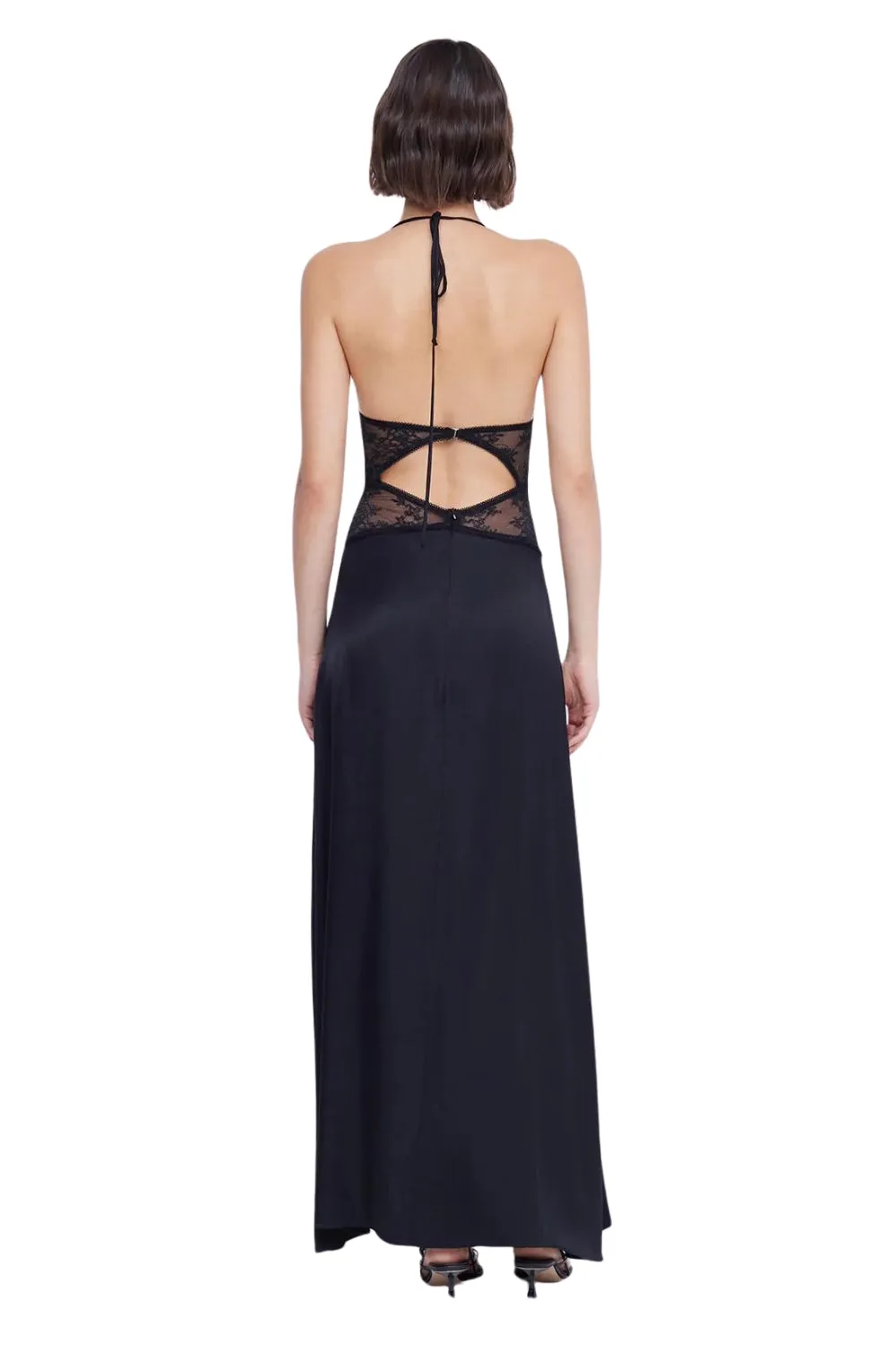 SANTAL HALTER MAXI DRESS