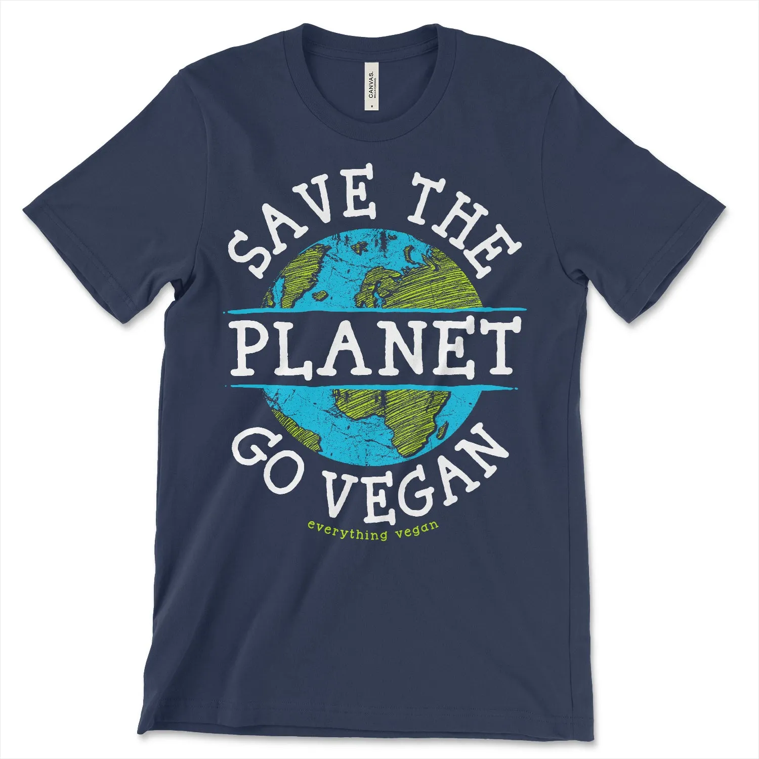 Save The Planet Go Vegan Shirt