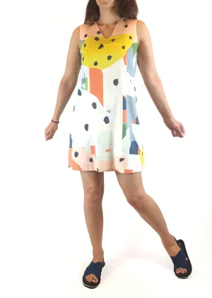 Seagreass Designs unique print dress size 8