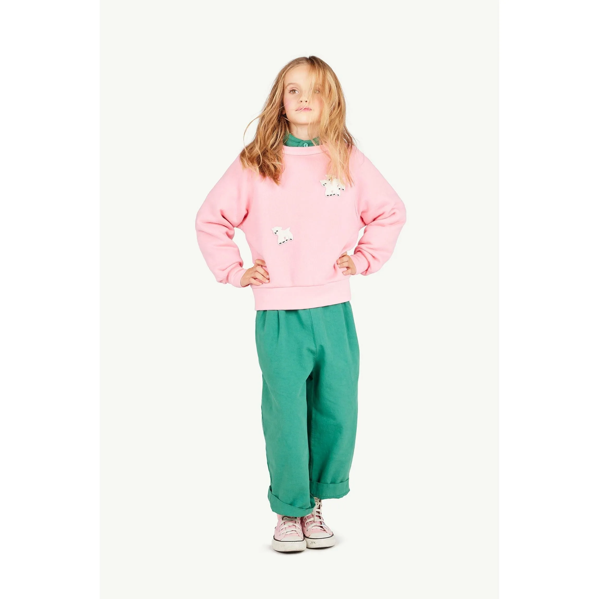 Shark Sweatshirt Pink