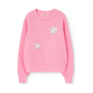 Shark Sweatshirt Pink