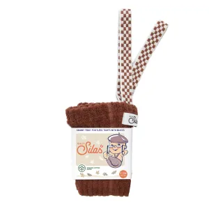 Silly Silas Footless Granny Teddy Tights with *Chekered* Braces - Cinnamon *Checked*