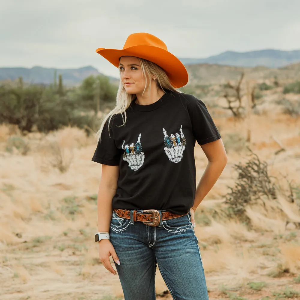 Skeleton Hands Tee