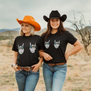 Skeleton Hands Tee