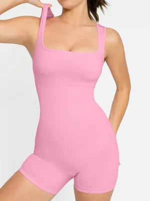 Snatched fit Women’s Romper- Pink