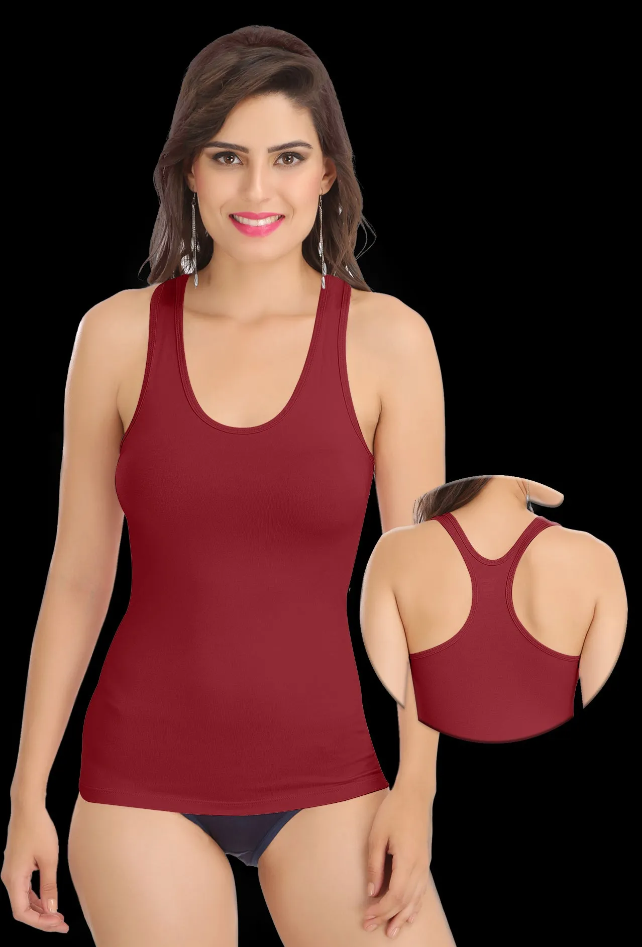 Sona 8008  Racer Back Sport Camisole for Workout, Yoga etc