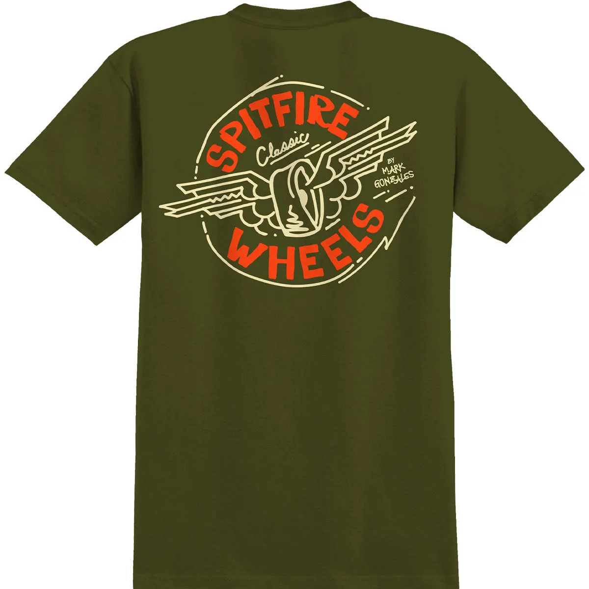Spitfire - Gonz Flying Classic Tee Military Green