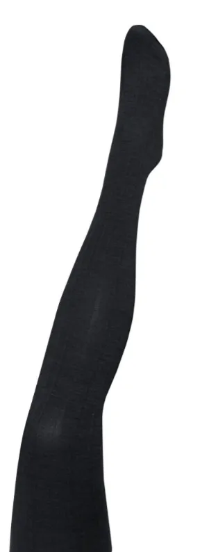 Staple Merino Wool Tights - Black