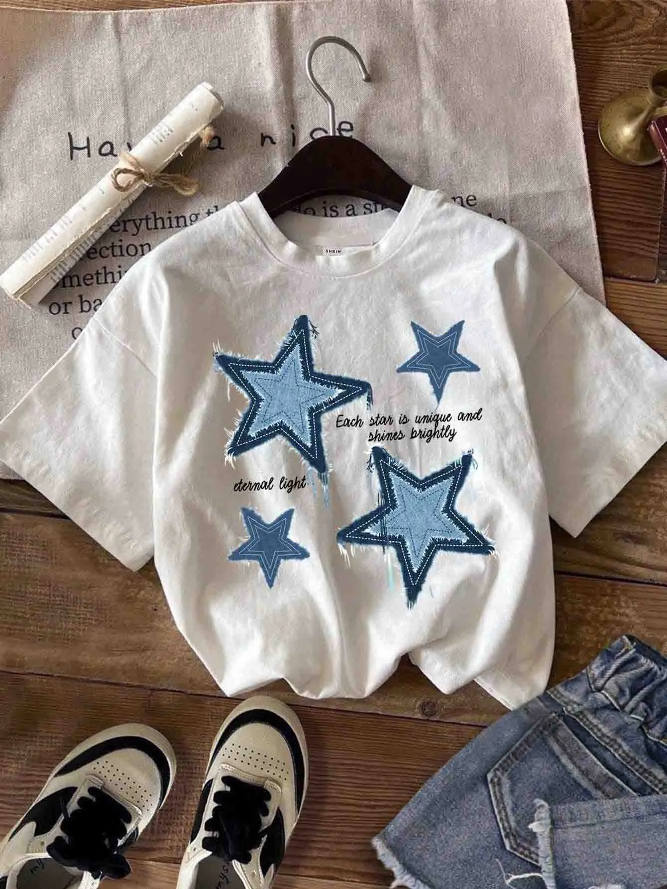 Star short TEE-D799 | Inspanda