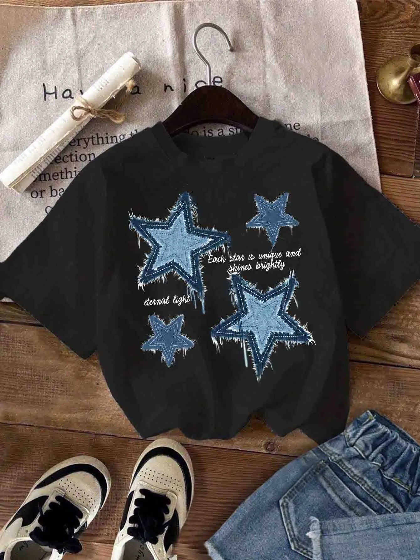 Star short TEE-D799 | Inspanda