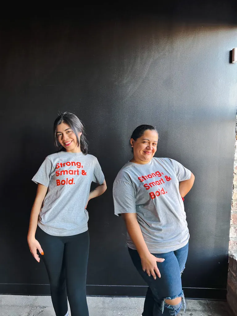 Strong, Smart & Bold Adult Box T-Shirt