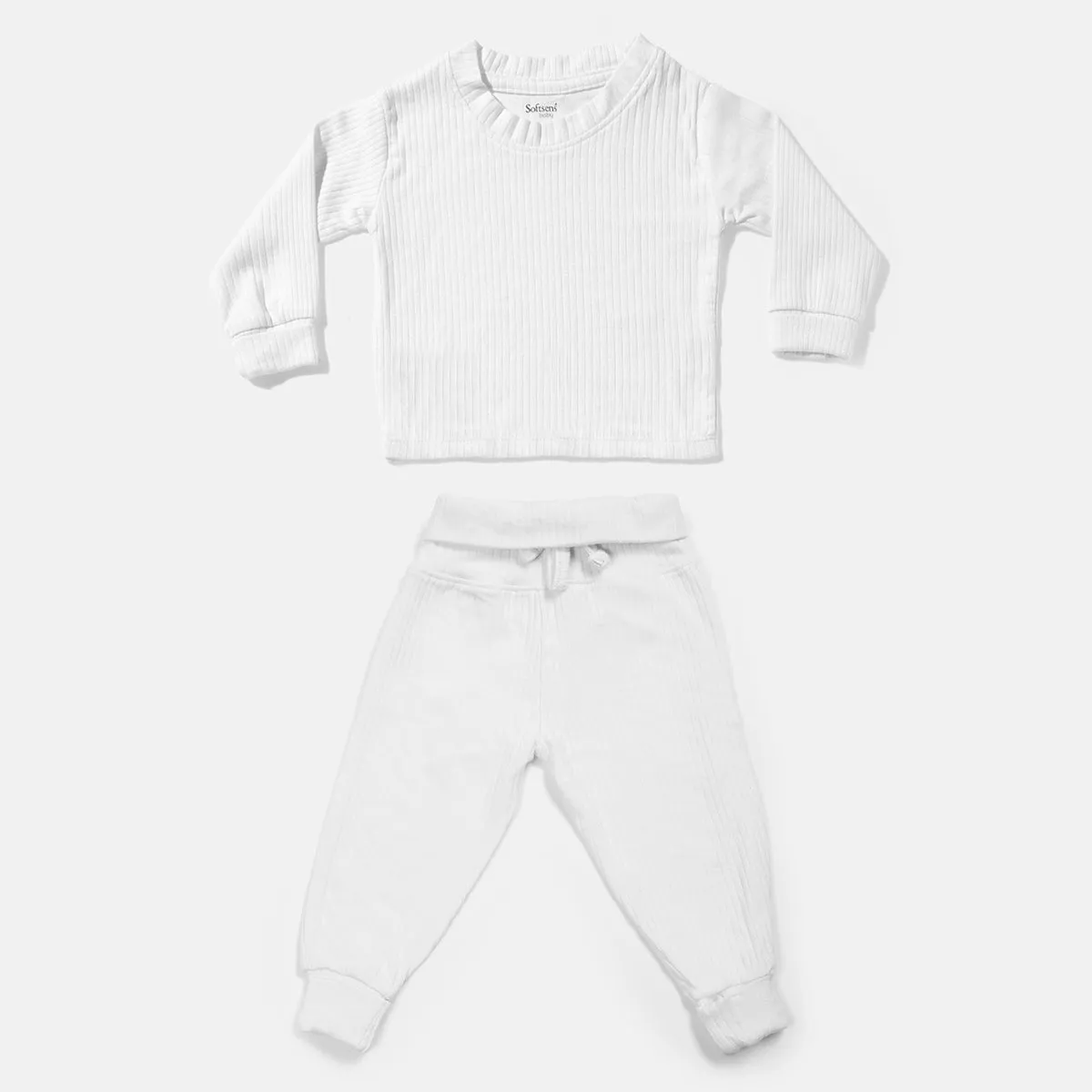 Sugar White Top & bottom Set