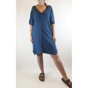 Sunday Morning denim look half sleeve oversize fit dress size M (best fits size 12)