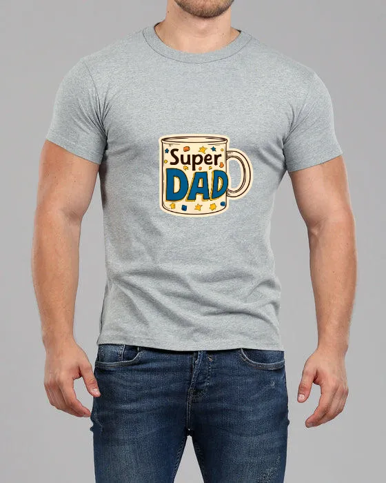 SUPER DAD Muscle Fitted Tee