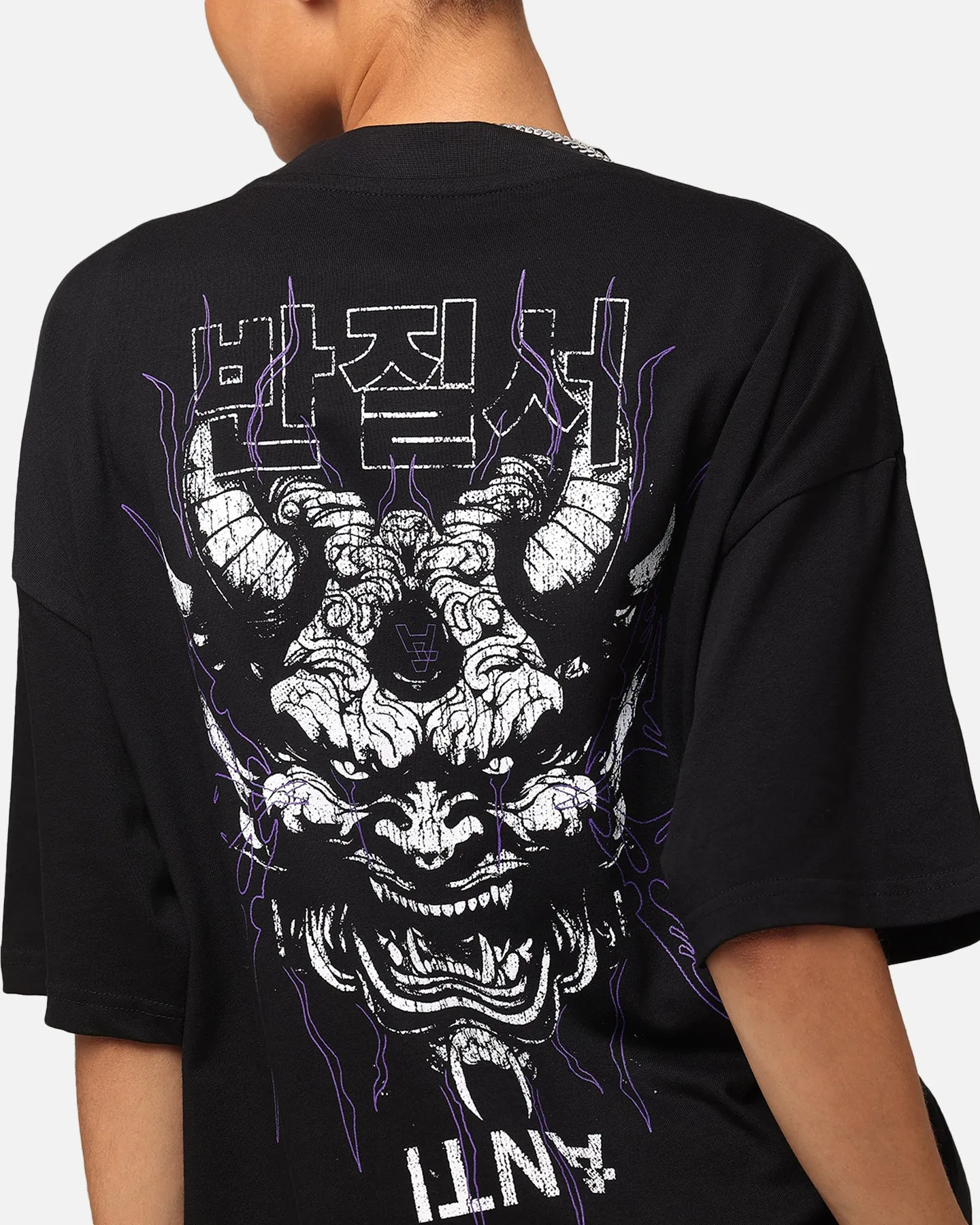 The Anti Order Agma Mock Neck T-Shirt Black