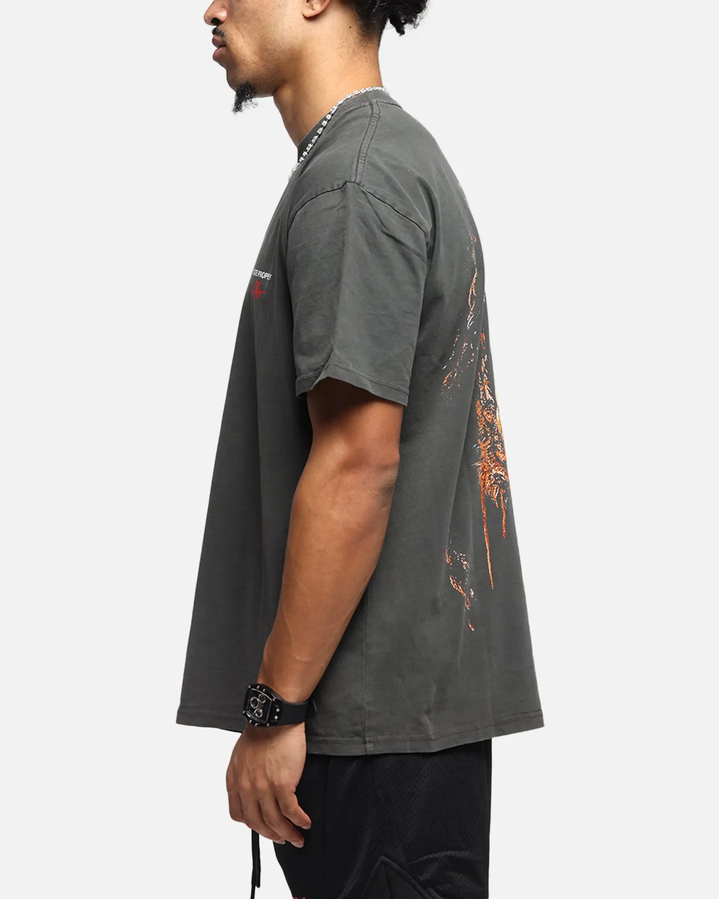 The Anti Order Savage Boxy T-Shirt Black Wash