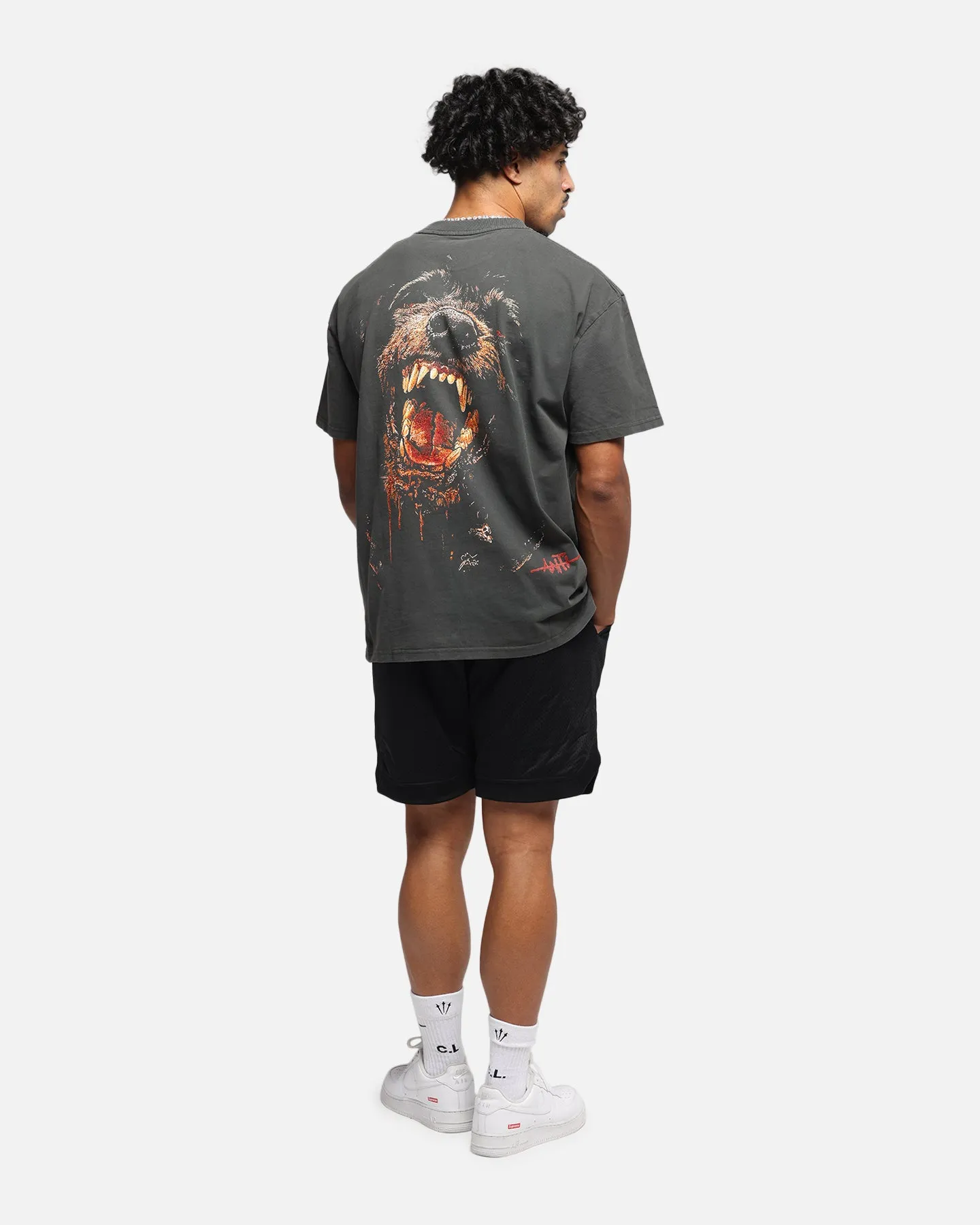 The Anti Order Savage Boxy T-Shirt Black Wash