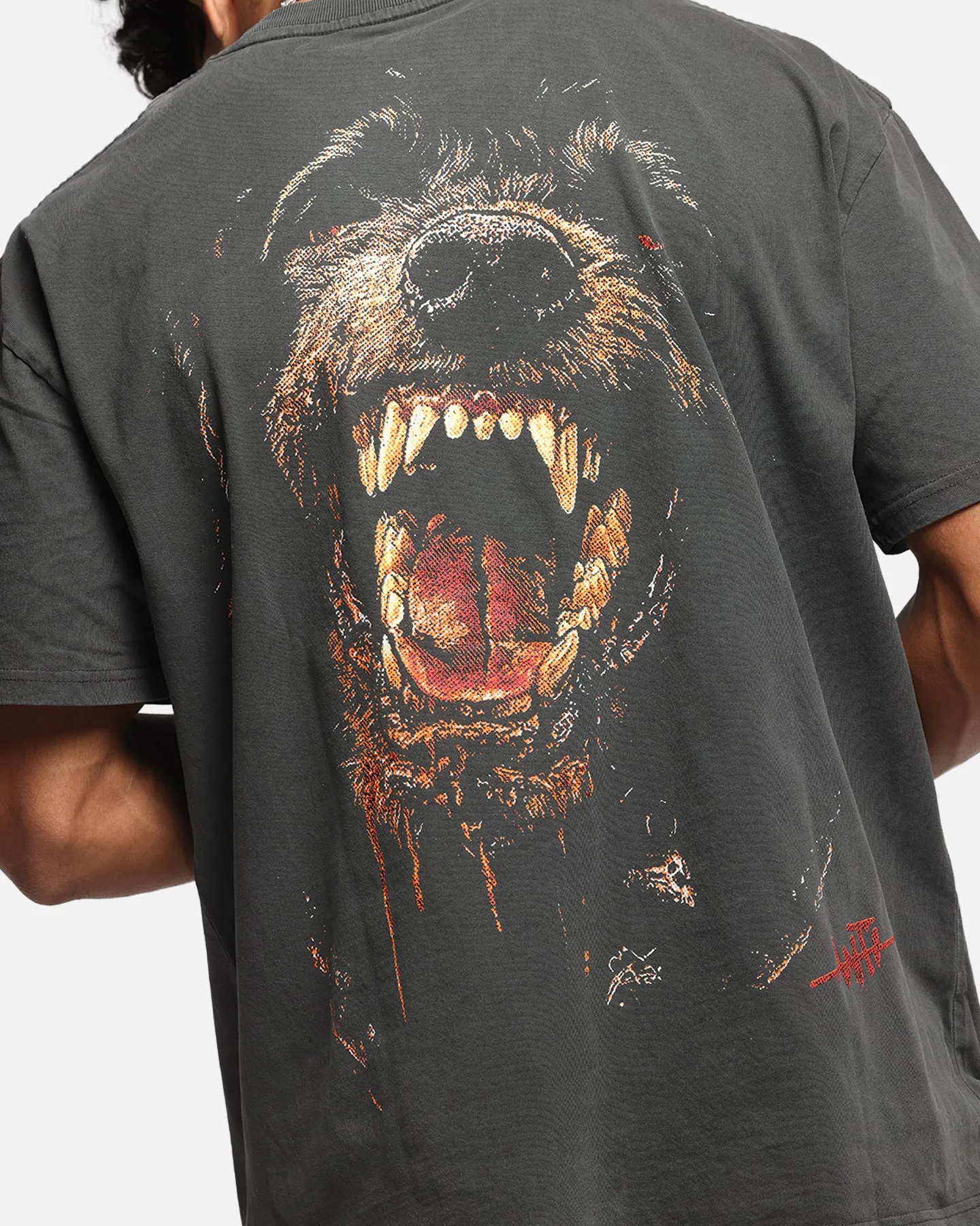 The Anti Order Savage Boxy T-Shirt Black Wash