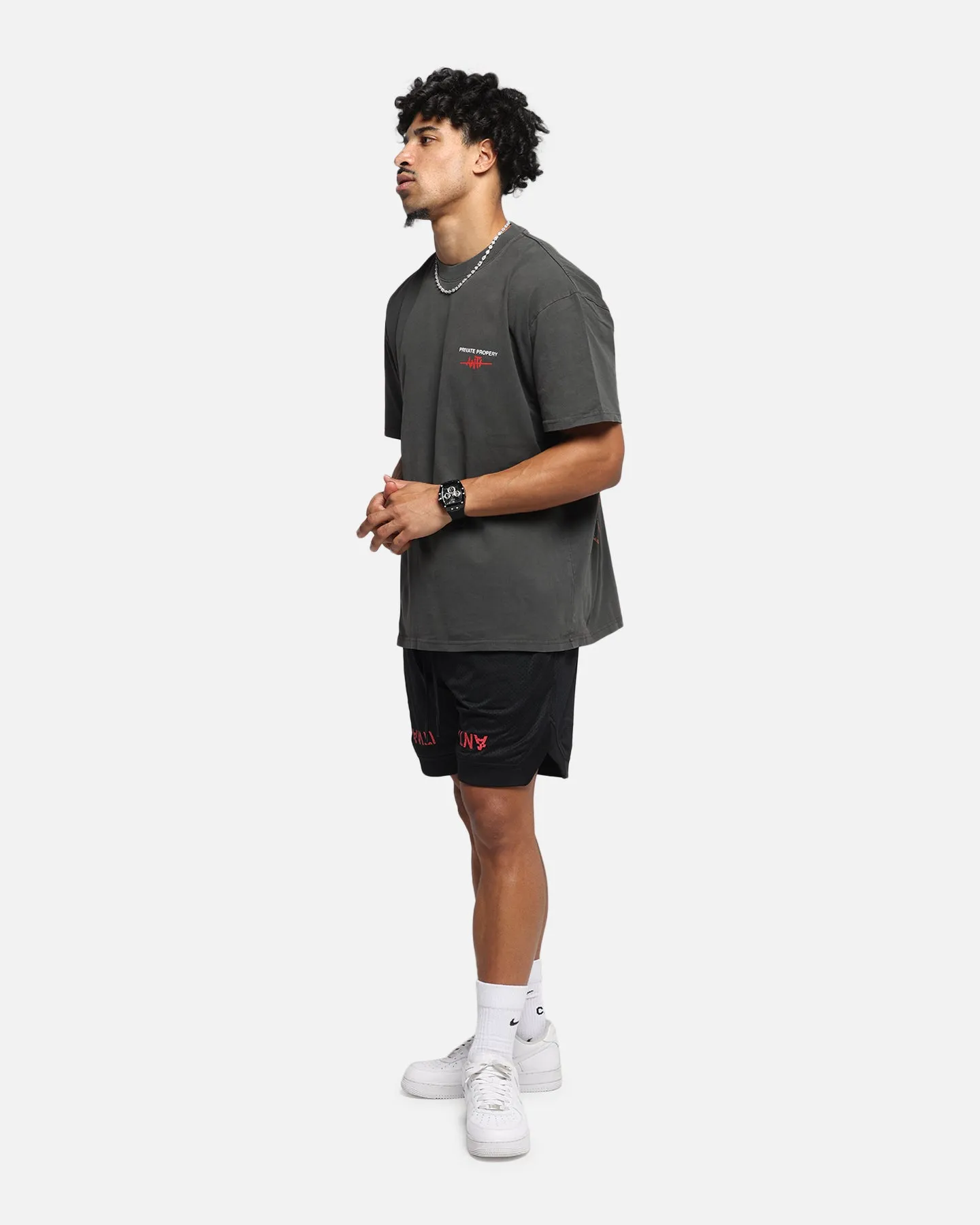 The Anti Order Savage Boxy T-Shirt Black Wash