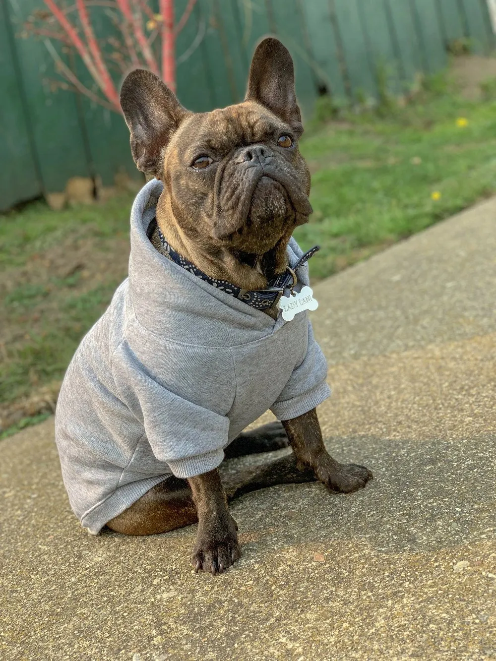 The Basic Hoodie - Heather Grey