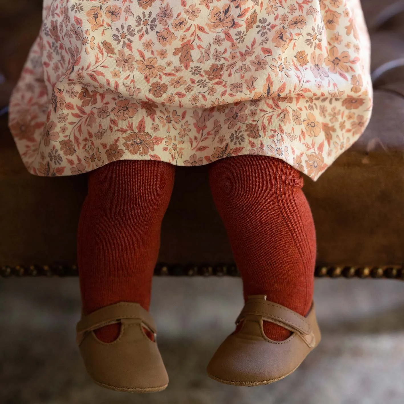 Toshi Organic Dreamtime Tights - Saffron