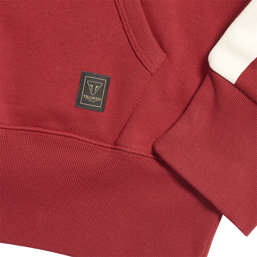 Triumph Haytham Hoodie - Red/Bone