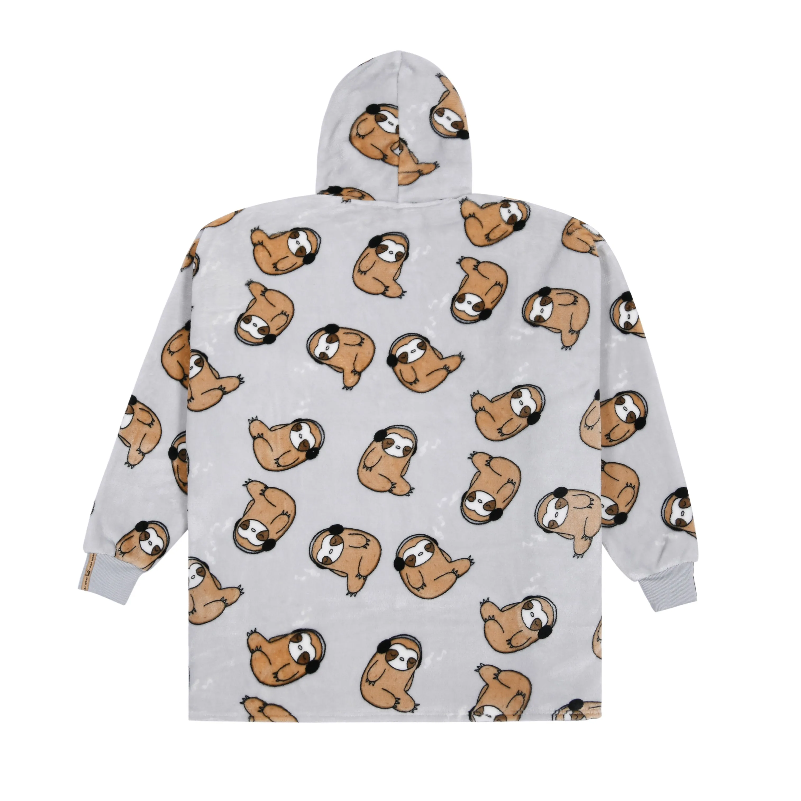 UGGOWEAR Giant Hoodie Slothify Kids Grey Sizes 12-14