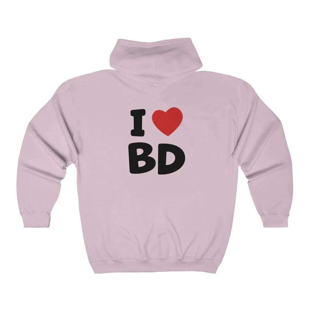 Unisex Heavy Blend™ Full Zip Hooded Sweatshirt