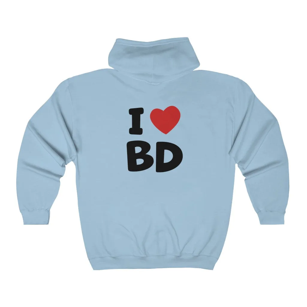 Unisex Heavy Blend™ Full Zip Hooded Sweatshirt