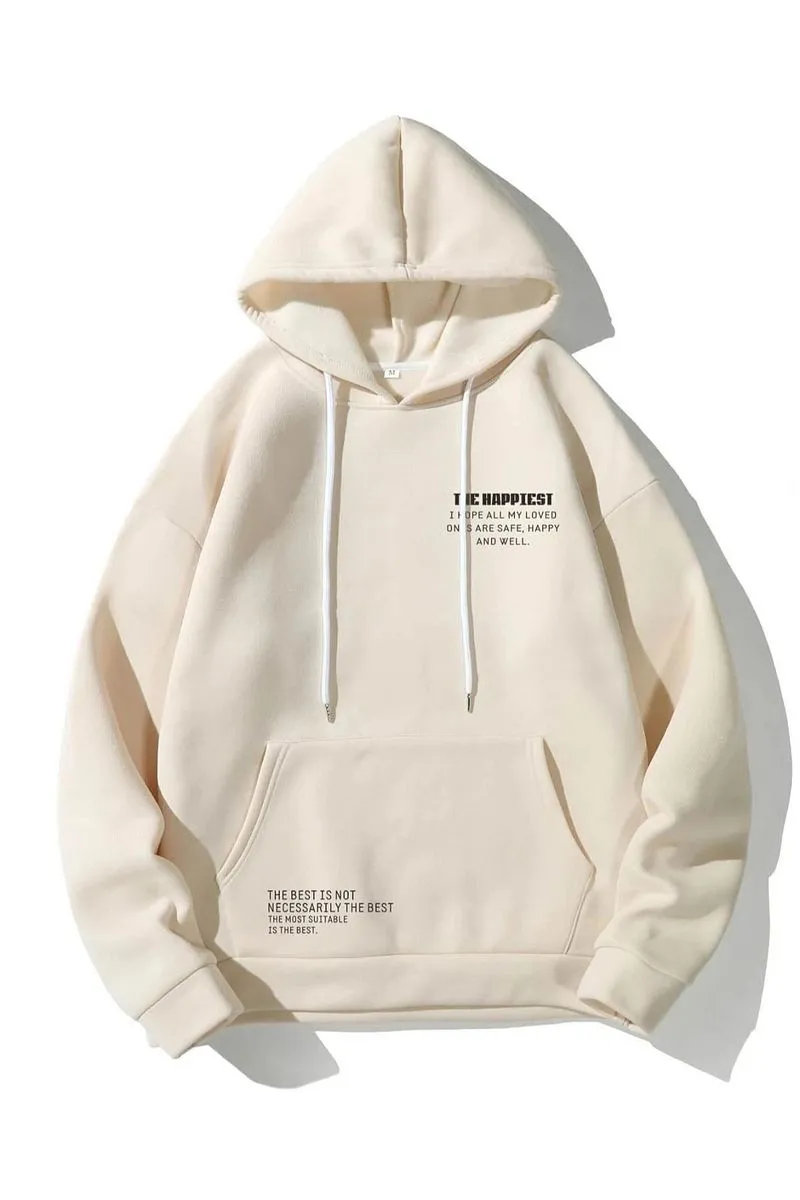Unisex "Happiest" Printed - 10 Colors