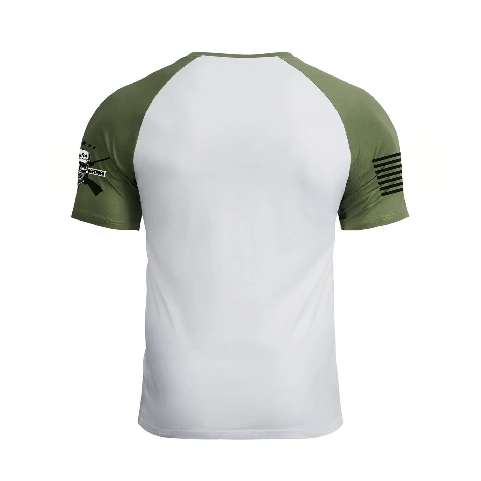VETERAN OF THE UNITED STATES RAGLAN GRAPHIC TEE