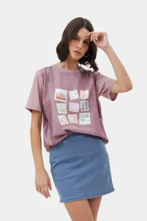 Wanderlust Boxy Graphic Tee