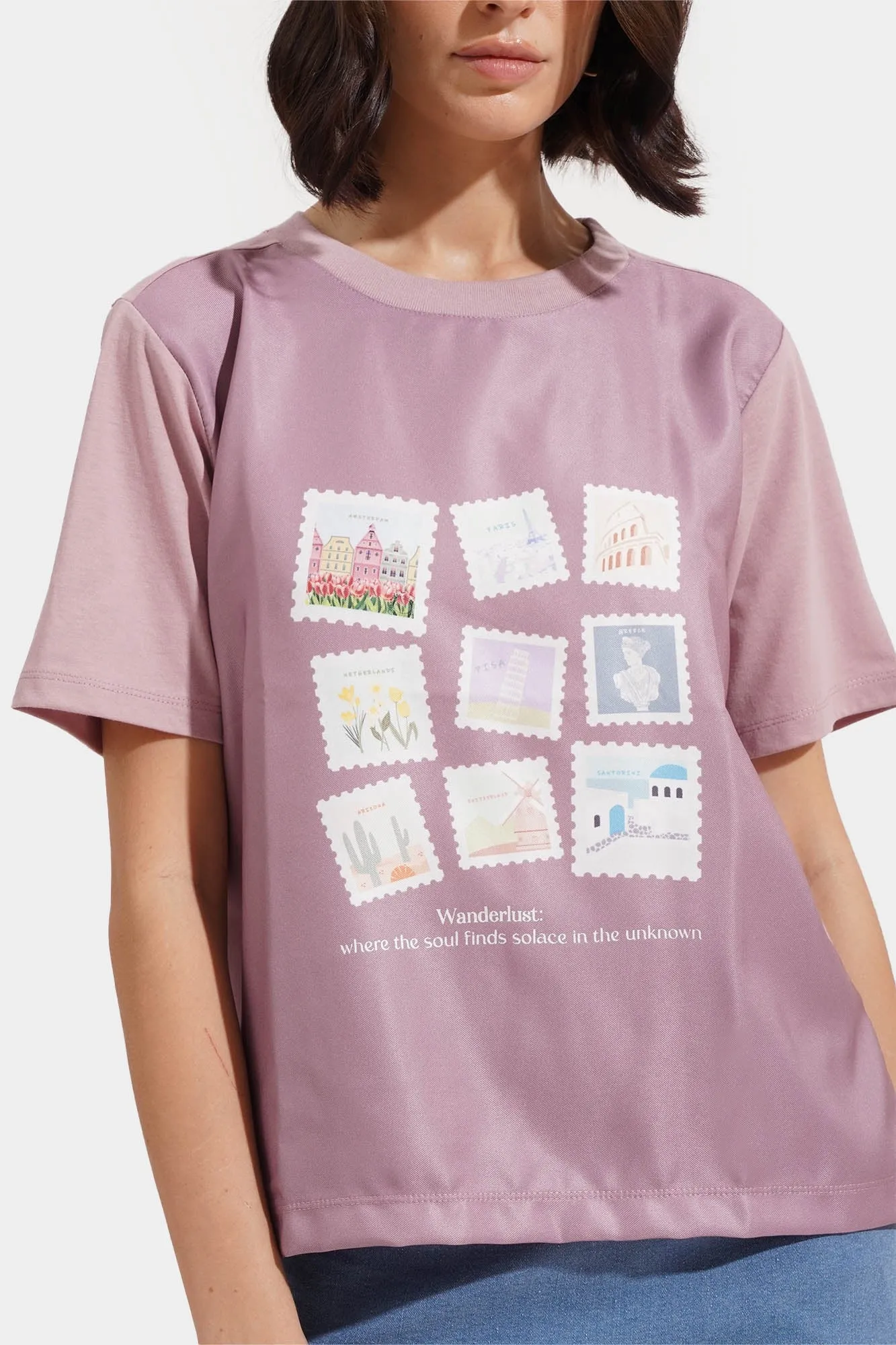 Wanderlust Boxy Graphic Tee